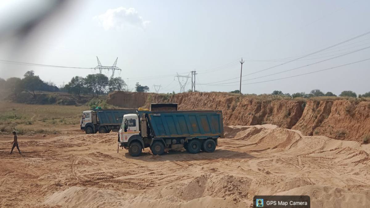अवैध रेत भंडारण पर कार्रवाईः 161 घन मीटर रेत जब्त, कलेक्टर के निर्देश पर खनिज विभाग ने लिया एक्शन