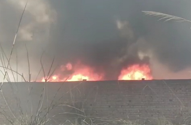 बहादुरगढ़ में दर्दनाक हादसा: प्लास्टिक कचरे में लगी आग, युवक की जलकर मौत