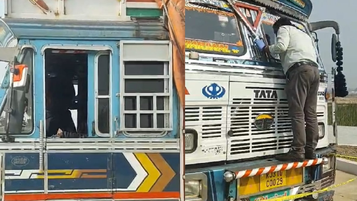 हत्या या फिर कुछ और…हाईवे पर खड़े ट्रक में चालक का शव मिलने से फैली सनसनी