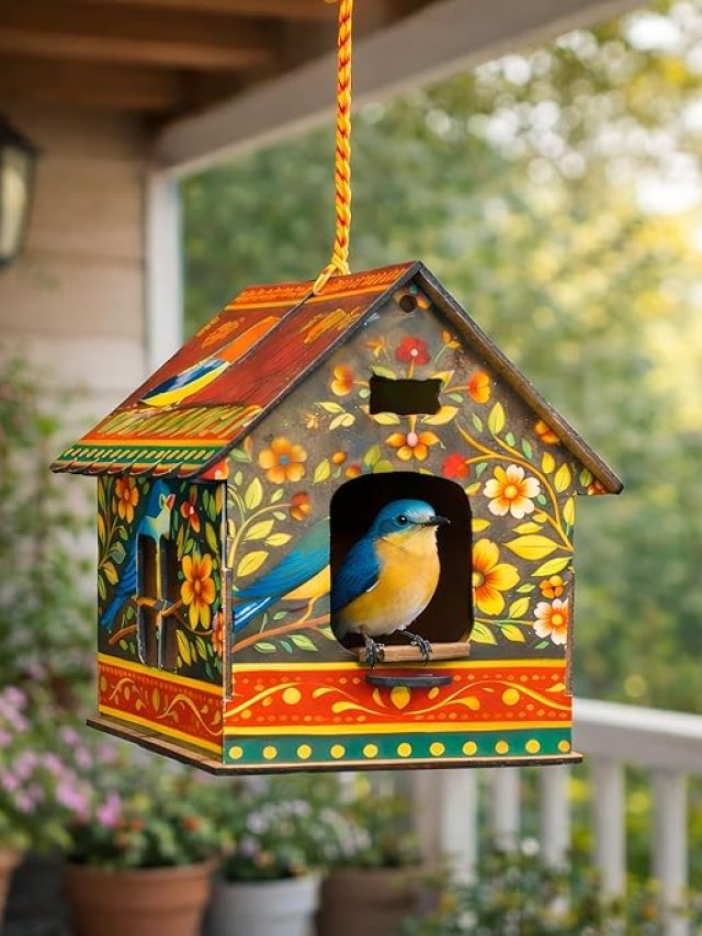 Balcony को सजाने के लिए बेस्ट हैं Hanging Bird House के ये डिजाइंस