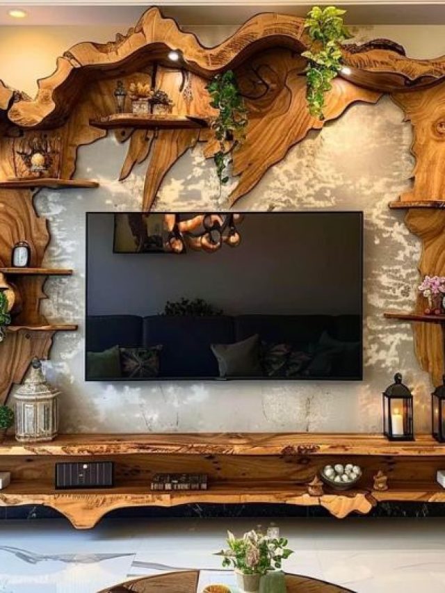 Living Room में TV Cabinet के ये लेटेस्ट डिजाइंस बचाएंगे फ्लोर स्पेस
