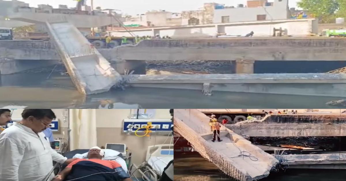 ग्वालियर में बड़ा हादसा: भरभराकर गिरा एलिवेटेड रोड का गाटर, पश्चिम बंगाल का मजदूर घायल, मंत्री ने दिए जांच के आदेश