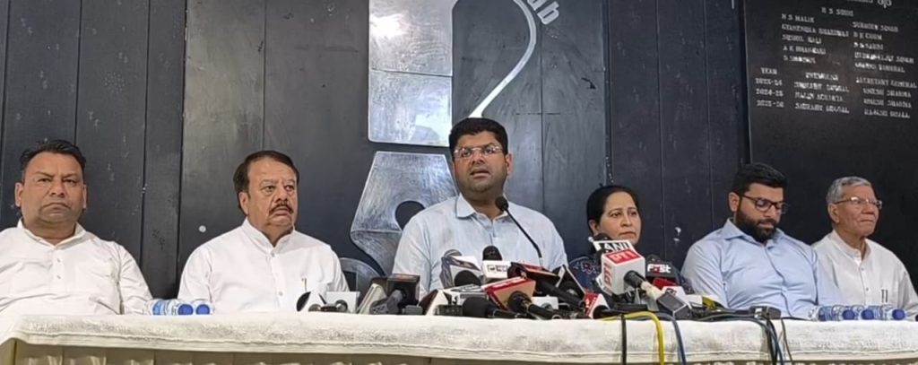 GJU विवाद पर दुष्यंत चौटाला का बड़ा हमला: जानलेवा हमला प्लांड, पुलिस ...