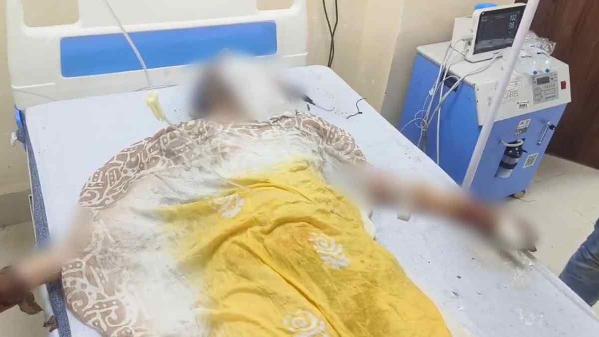 पति का दूसरी महिला से था अवैध संबंध, प्रेमिका से बात करने पर भड़का पति, डीजल उड़ेलकर की जिंदा जलाने की कोशिश