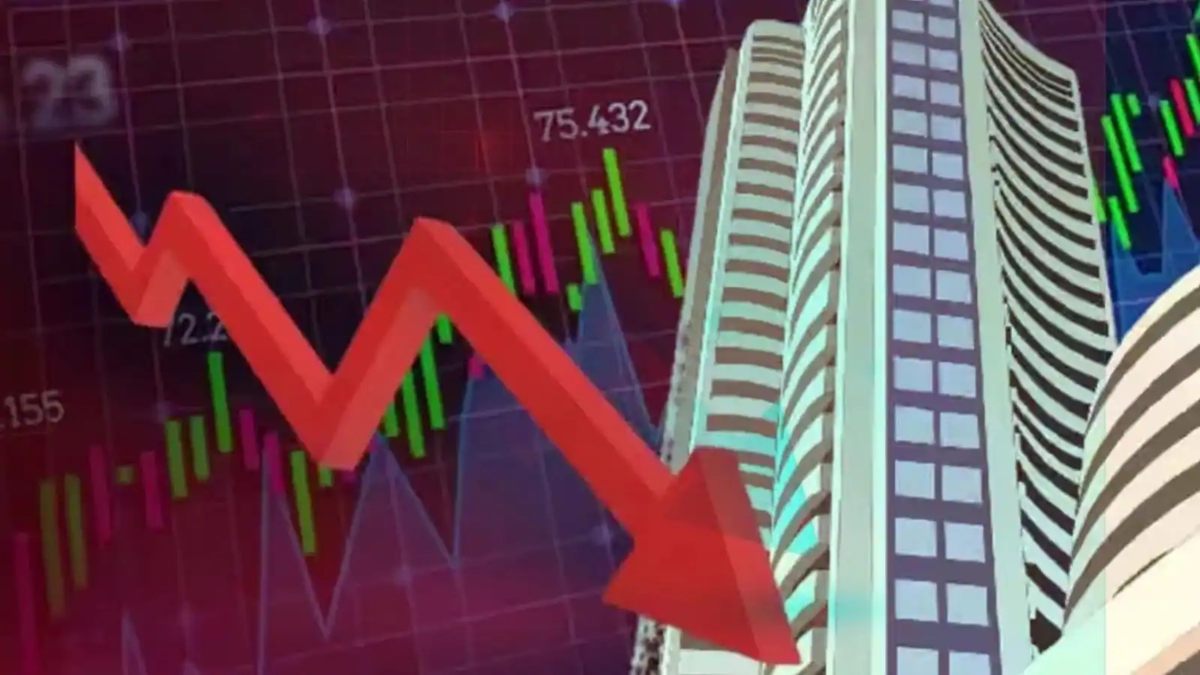 Share Market Update : सेंसेक्स में 400 अंक की गिरावट, निफ्टी भी 150 अंक फिसला, बैंकिंग और ऑटो शेयर्स में बिकवाली