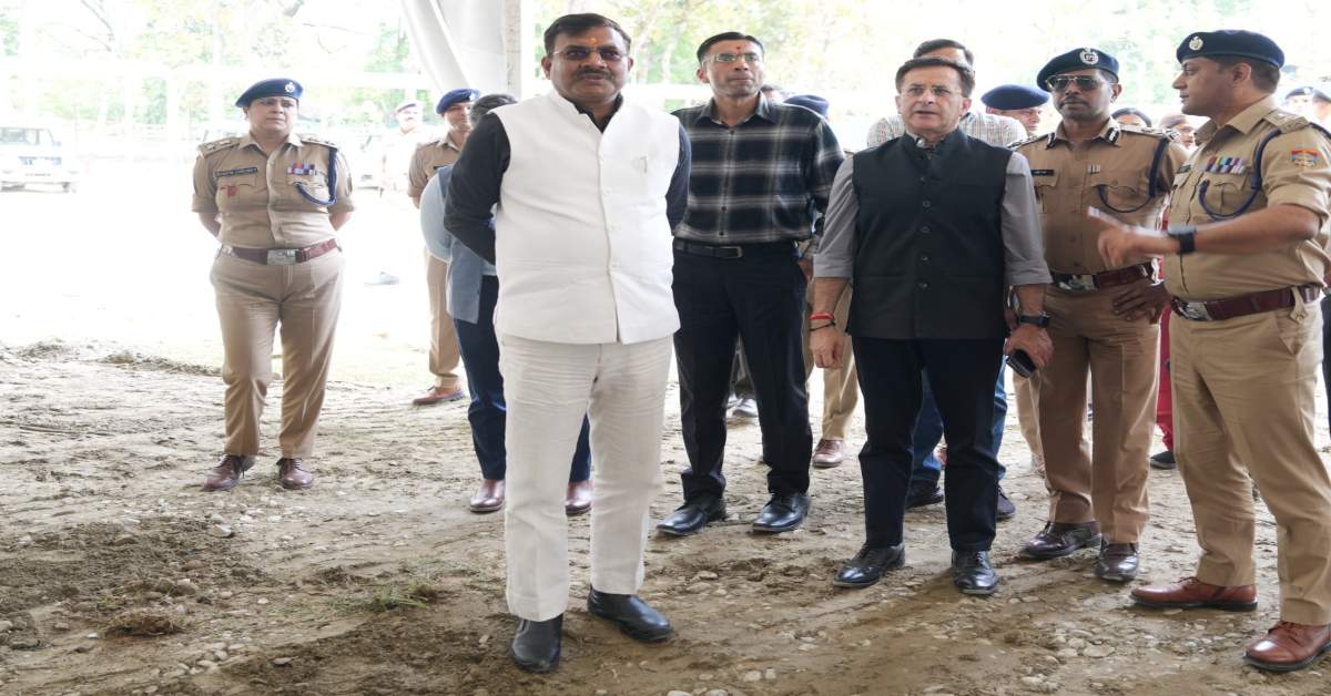 पीएम मोदी के दौरे से पहले ग्राउंड पर उतरे मुख्य सचिव और डीजीपी, तैयारियों का लिया जायजा