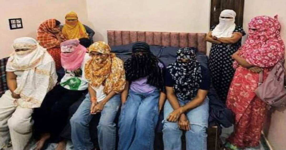 फोन पर ‘हसीनाओं’ का सौदा: मकान में चल रहे सेक्स रैकेट का भंडाफोड़, मौके से 8-9 युवतियां बरामद, पति-पत्नी गिरफ्तार