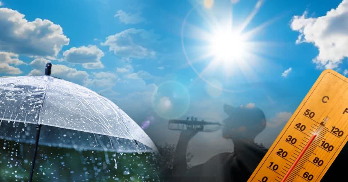 UP WEATHER TODAY : पूर्वी उत्तर प्रदेश में बारिश, पश्चिम में पड़ेगी भीषण गर्मी, 40 के करीब पहुंच सकता है पारा