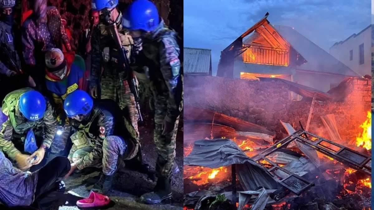 अफ्रीकी देश में हीरो बना भारतीय सेना, आग से मिनटों में बचाई कई जिंदगियां