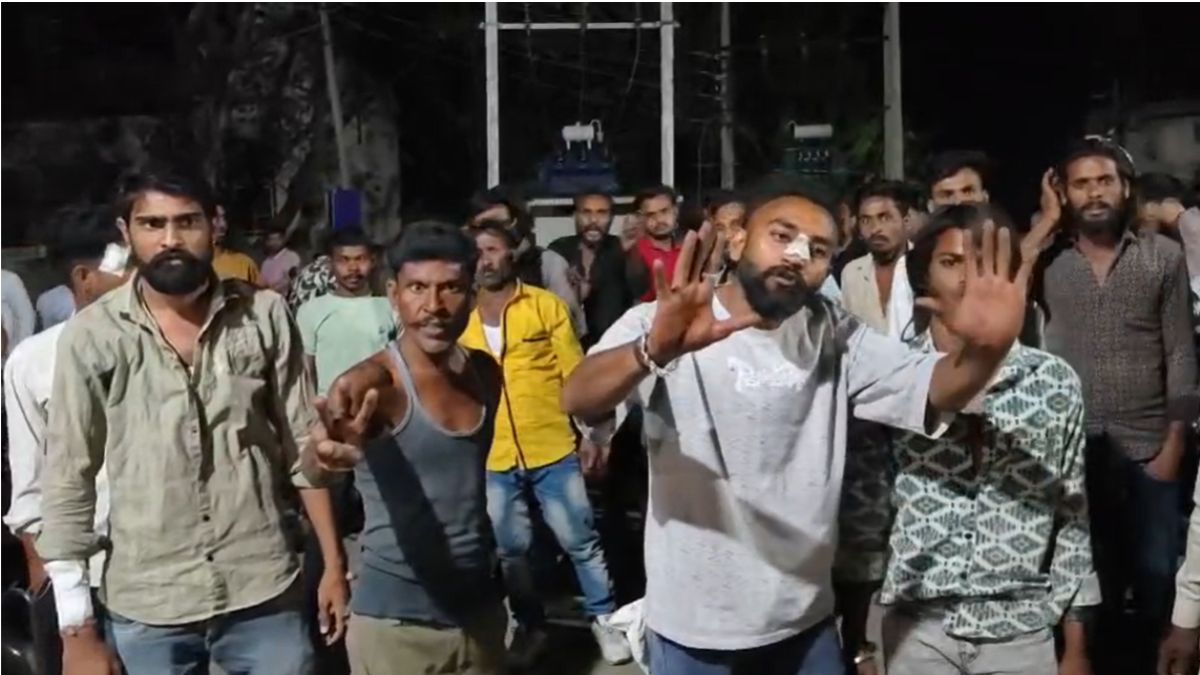 बारात को लेकर हिंदू- मुस्लिम में मारपीटः एक पक्ष के आधा दर्जन लोग घायल, दूसरे पक्ष ने थाने में की नारेबाजी