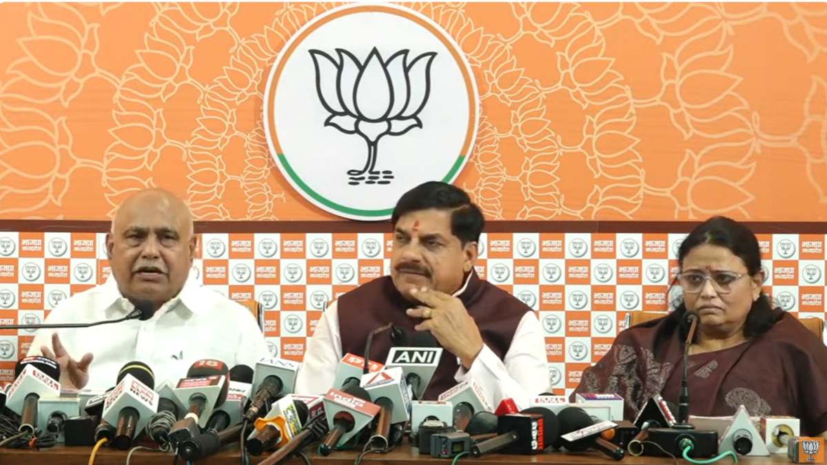 MP में कल से नारी शक्ति वंदन पदयात्राः प्रेस कॉन्फ्रेंस में CM डॉ मोहन बोले- विधानसभा में निंदा प्रस्ताव लाएंगे, पंचायत स्तर पर भी करेंगे आंदोलन