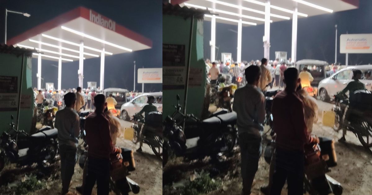 पैसे के लिए ताक पर रखे जा रहे नियम : गैलन और डिब्बों में दिया जा रहा पेट्रोल, विरोध करने पर ग्राहकों से मारपीट कर रहे कर्मचारी