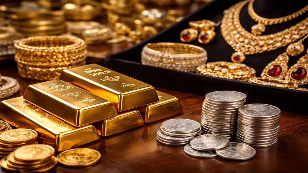 Gold Silver Price Today : फीकी पड़ी गोल्ड की चमक, जानिए देश के 10 बड़े शहरों में किस भाव पर बिक रहे जेवर ?