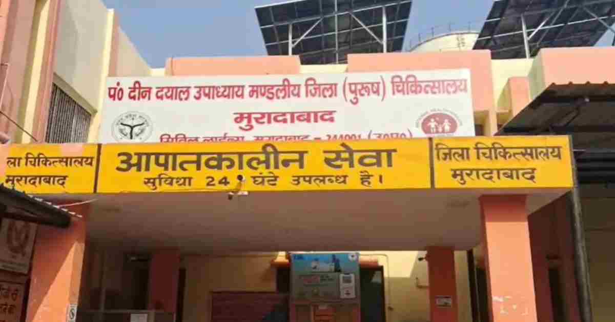 मुरादाबाद में भीषण सड़क हादसा: डंपर ने ट्रैक्टर-ट्रॉली को मारी टक्कर, 4 लोगों की मौत