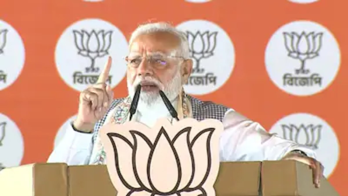 प्रधानमंत्री मोदी बोले- TMC का घमंड टूटने का मतलब BJP की जीत, दीदी ने मां-माटी और मानुष का नहीं किया सम्मान
