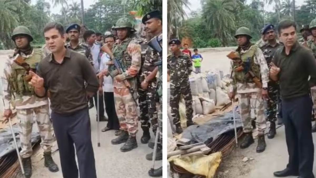 बंगाल चुनाव में ऑब्ज़र्वर IPS अजय पाल शर्मा का वीडियो  हुआ वायरल, तृणमूल कांग्रेस ने लगाए धमकाने के आरोप