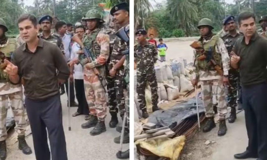 बंगाल चुनाव में ऑब्ज़र्वर IPS अजय पाल शर्मा का वीडियो  हुआ वायरल, तृणमूल कांग्रेस ने लगाए धमकाने के आरोप