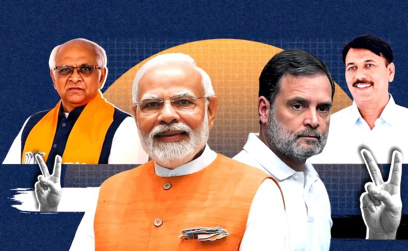 गुजरात निकाय चुनाव रिजल्ट: BJP की सभी 15 निगमों में जीत, भगवा ने फिर परचम लहराया, सुनामी में उड़ी कांग्रेस