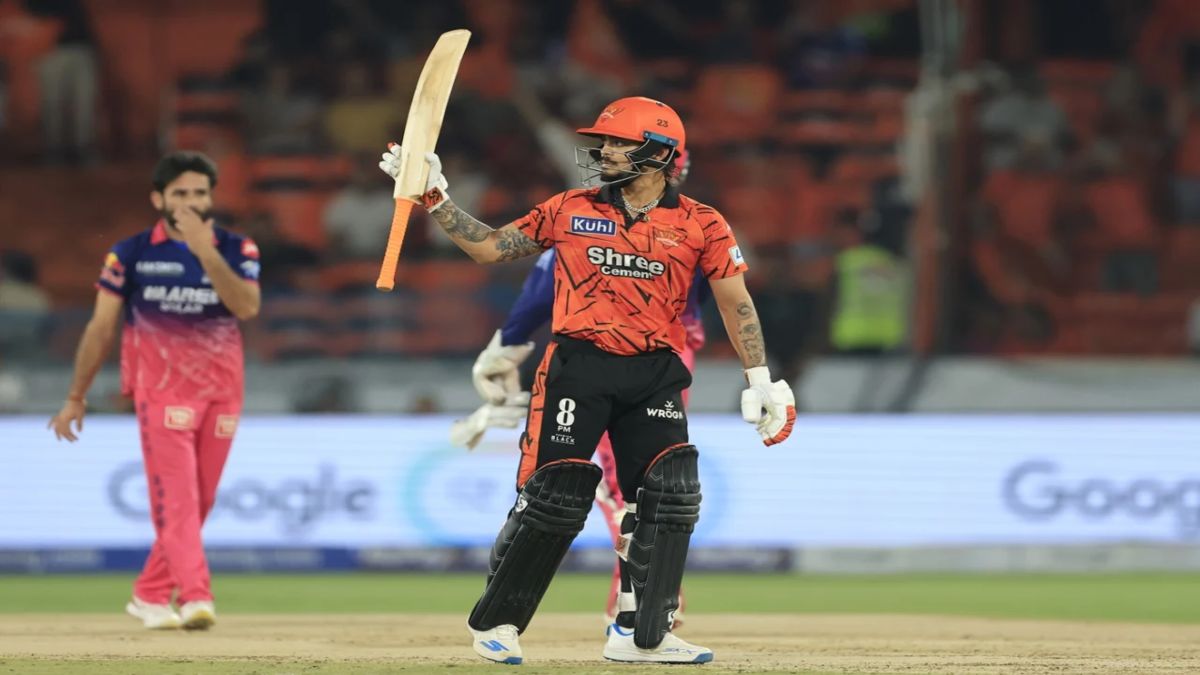 SRH vs RR IPL 2026 : हैदराबाद ने राजस्थान को 217 रन का दिया टारगेट, ईशान किशन ने जड़ा अर्धशतक