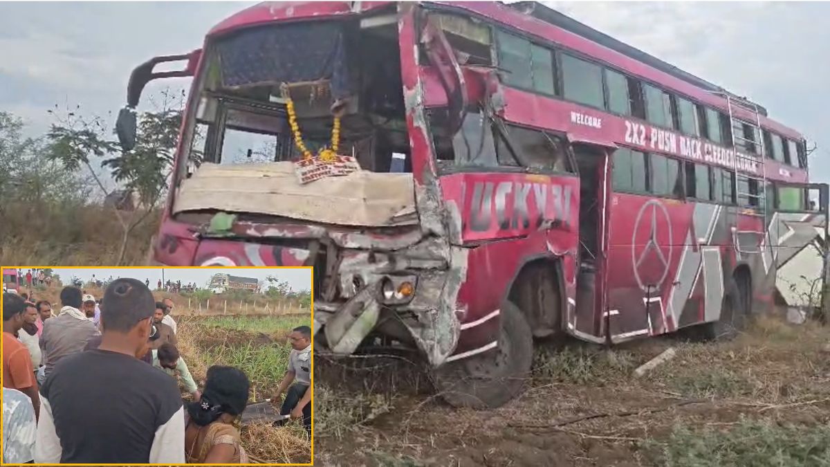 CG Accident News : जबलपुर से रायपुर आ रही बस की ट्रक से जोरदार टक्कर, 15 से अधिक यात्री घायल