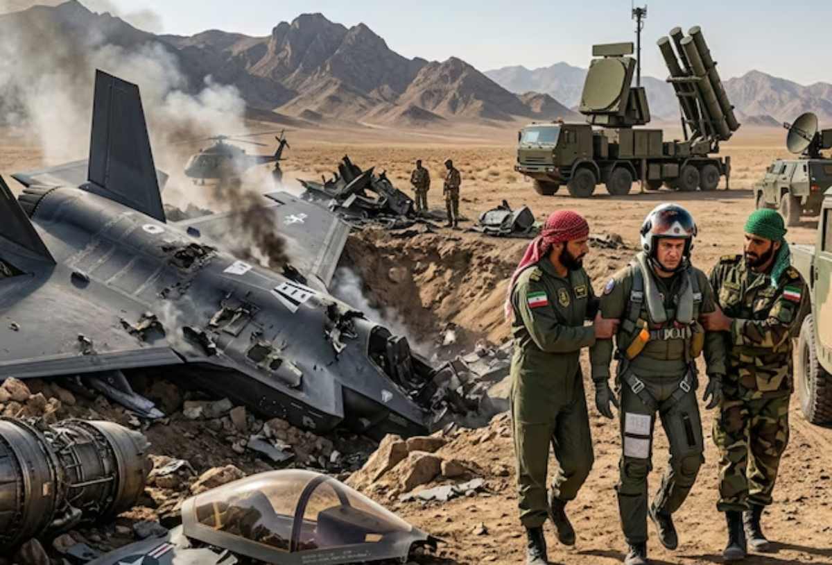 F-35 का पायलट ईरानी सेना के हिरासत में! ट्रम्प के लिए बहुत बड़ी हार साबित हो सकती है