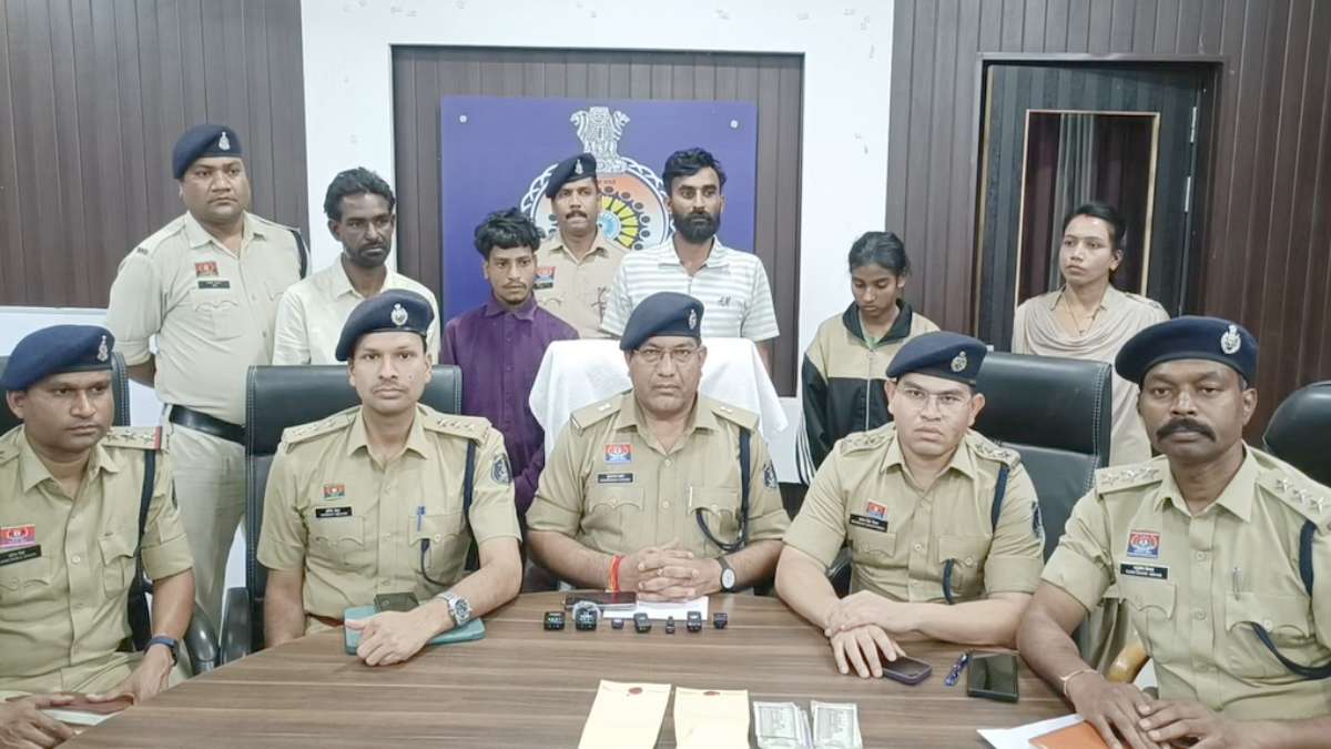 नशे के खिलाफ बड़ी कार्रवाई : 18.70 लाख के हीरोइन चिट्टा के साथ चार आरोपी गिरफ्तार, पंजाब से लाकर दुर्ग में खपाया जा रहा था माल