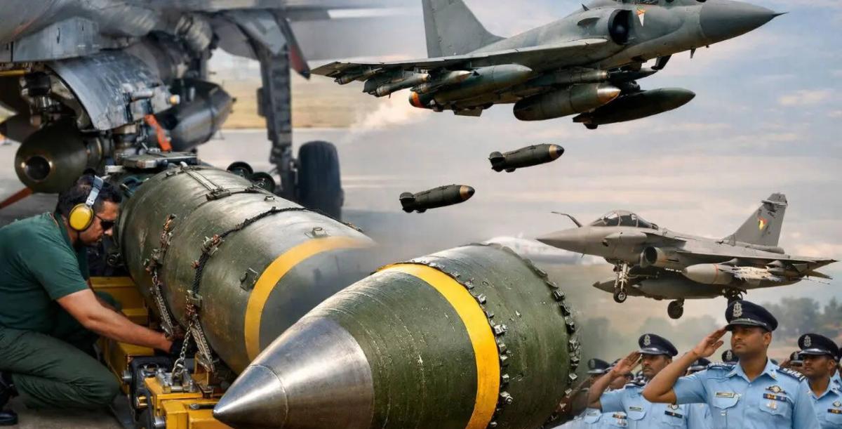 Ministry of Defence: भारतीय वायु सेना के लिए 1,000 किलोग्राम के हवाई बम के स्वदेशी डिजाइन के विकास का मास्टर प्लान बनाया