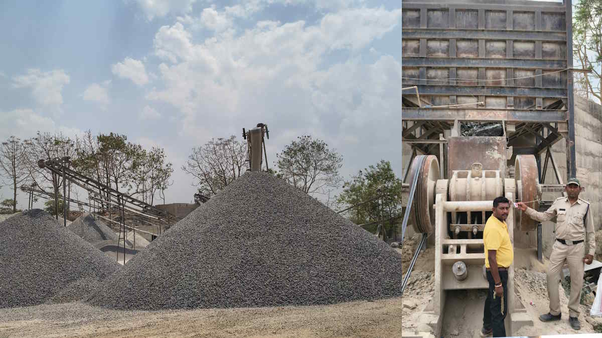 मंदिर हसौद में खनिज विभाग की ताबड़तोड़ कार्रवाई, 2 चूना पत्थर खदानें सील, 7 हाइवा भी किए जब्त…