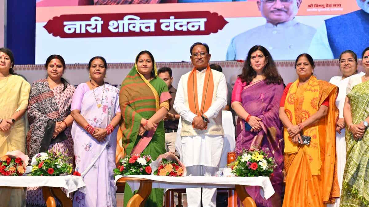 नारी शक्ति वंदन अधिनियम लिखेगा छत्तीसगढ़ में महिला सशक्तिकरण की नई इबारत…