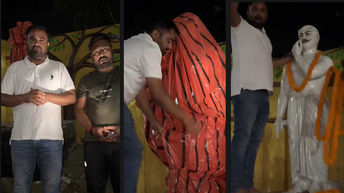 मुख्यमंत्री साय के पहले ही युकां जिला अध्यक्ष ने कर दिया चंद्रशेखर आजाद की प्रतिमा का अनावरण, निगम प्रशासन पर लगाया यह आरोप…