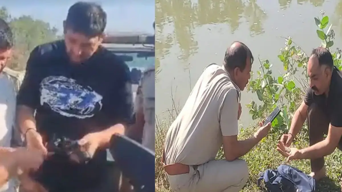 पानीपत में रहस्यमयी मामला: नहर किनारे स्टार्ट स्कूटी से मिला रिवॉल्वर, कारतूस और 12वीं की किताबें