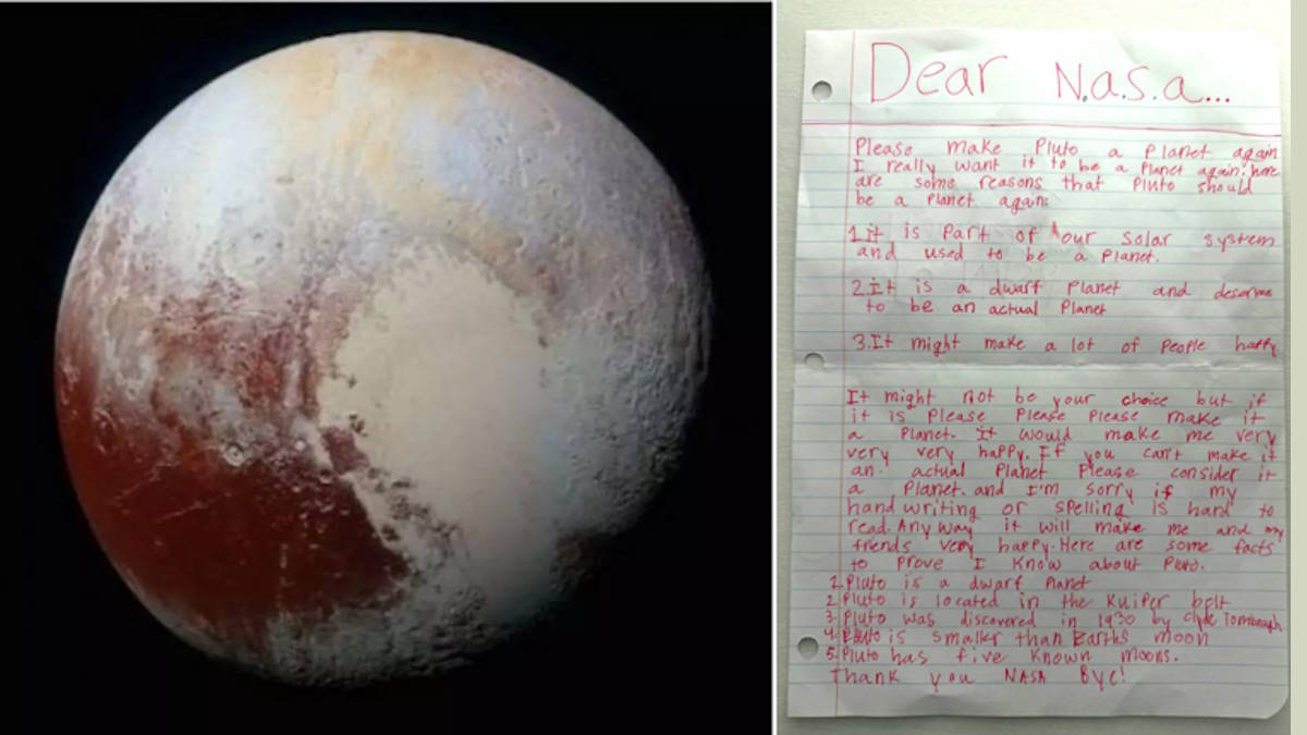 क्या प्लूटो फिर से 9वां ग्रह बनेगा? 10 साल की बच्ची के खत पर जानिए NASA प्रमुख ने क्या दिया जवाब…