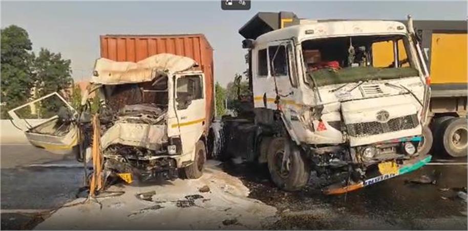 रेवाड़ी के पास दिल्ली-जयपुर हाईवे पर भीषण सड़क हादसा, तीन वाहन टकराए,मची चीख-पुकार, हाइवे जाम