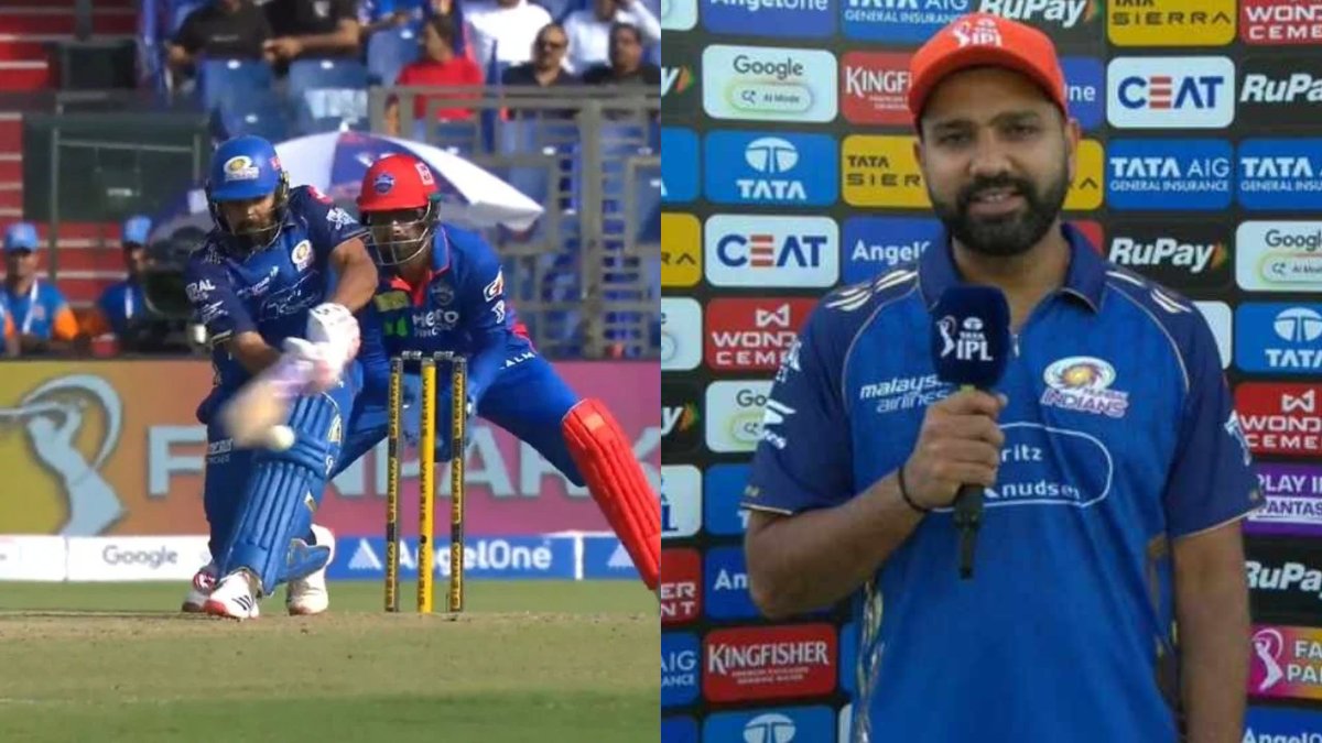 MI vs DC IPL 2026: रोहित शर्मा की चालाकी से बेकार हुआ दिल्ली कैपिटल्स का DRS, मैच के बाद खुद किया खुलासा