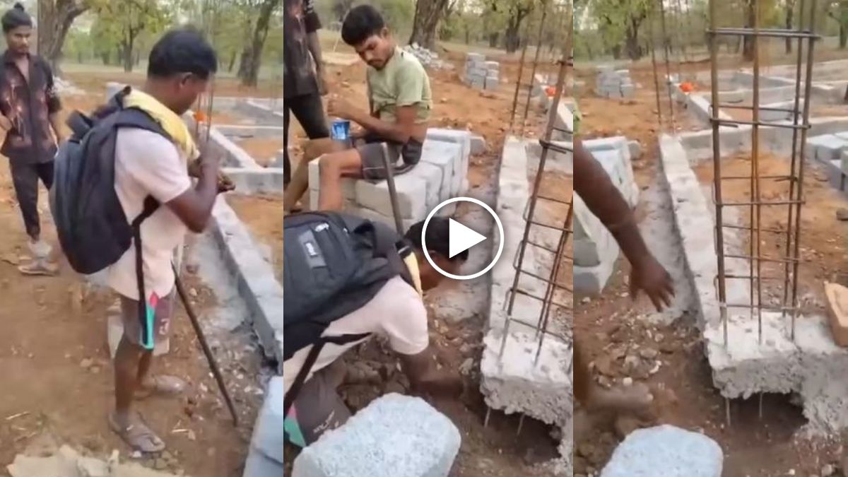 स्कूल निर्माण में घटिया गुणवत्ता का आरोप, वीडियो सोशल मीडिया पर वायरल… SDM ने जांच कराने की कही बात