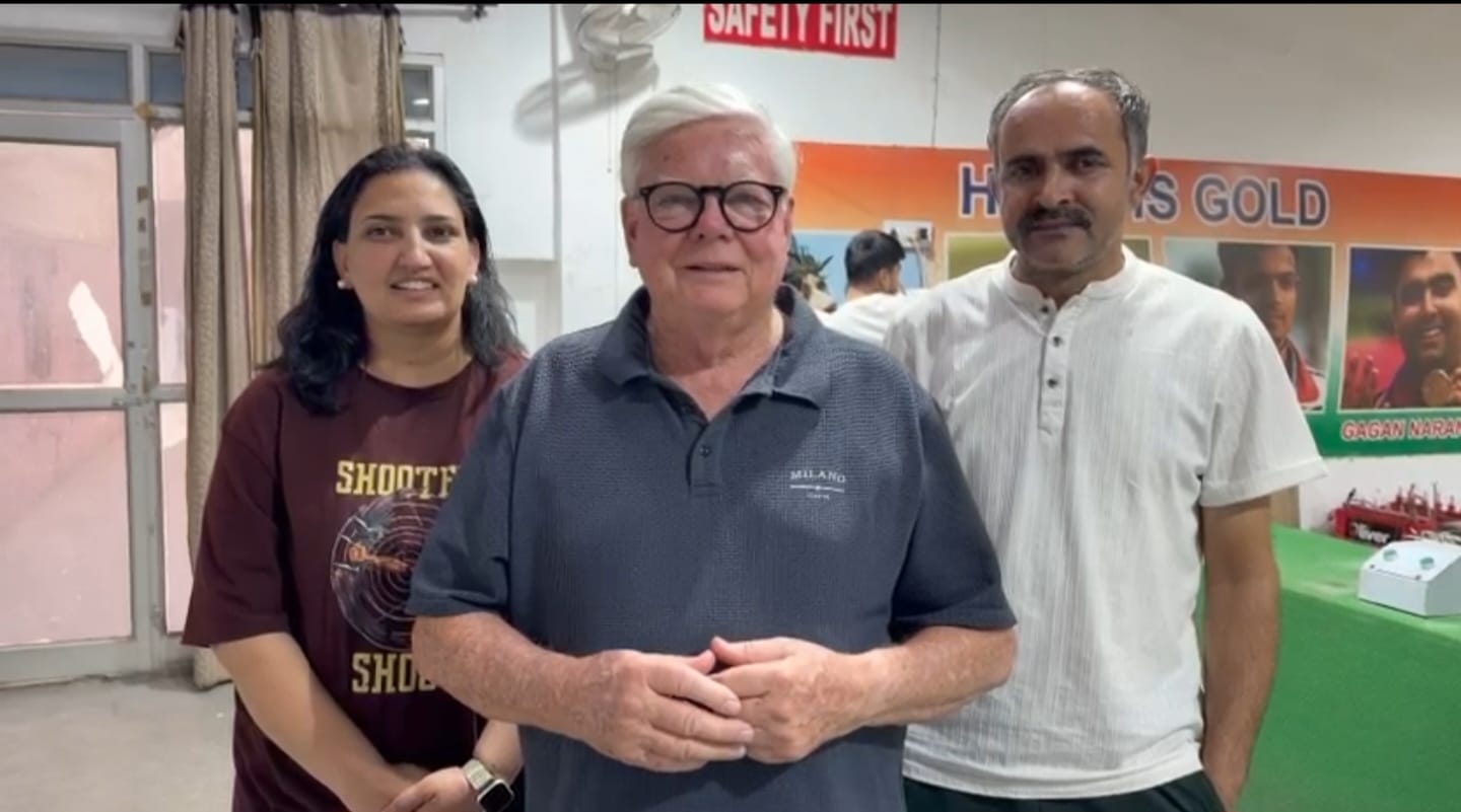 ऑस्ट्रेलियाई शूटिंग प्रतिनिधिमंडल का भिवानी दौरा, लक्ष्य स्पोर्ट्स अकादमी में देखा प्रशिक्षण सिस्टम