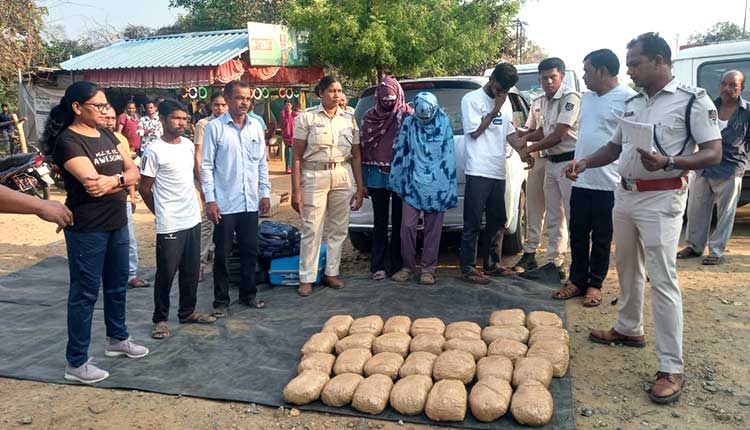 सोनपुर में बड़ा ड्रग्स रैकेट बेनकाब! 1.5 क्विंटल गांजा ज़ब्त, 5 गिरफ़्तार