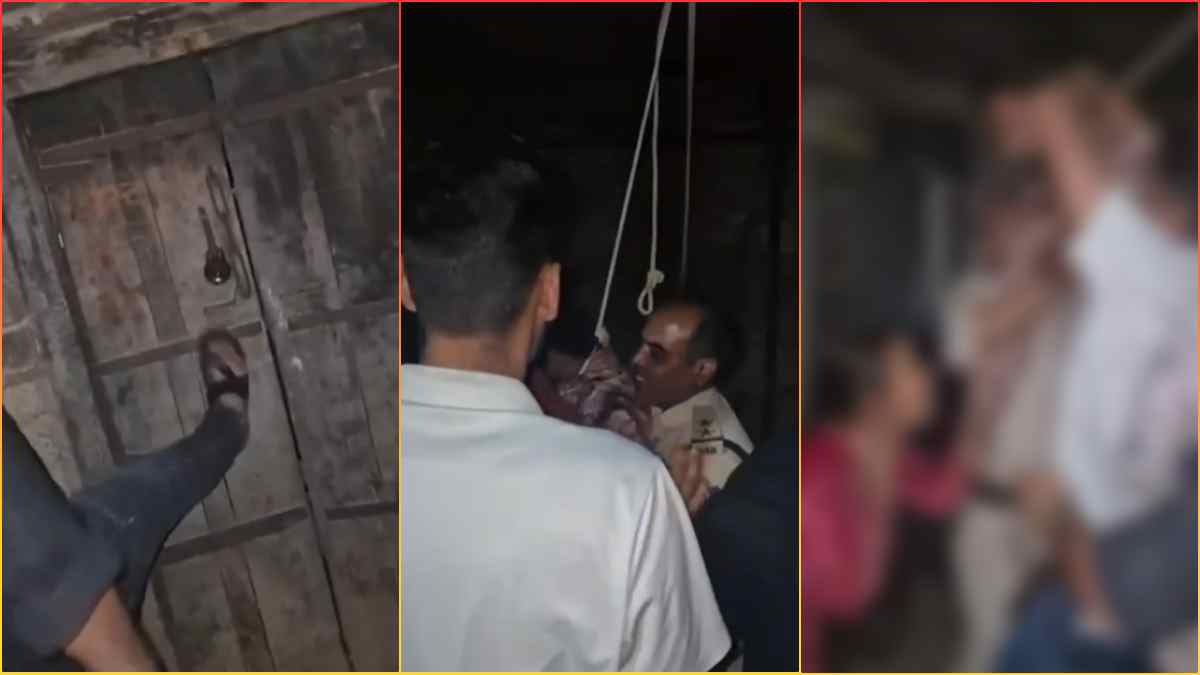 फांसी पर झूलने जा रहे थे पति-पत्नी, व्हाट्सएप स्टेटस देखते ही पहुंची पुलिस, दरवाजा तोड़कर बचाई जान