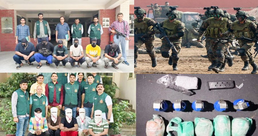 देश के फौजी ठिकानों का पाकिस्तान में कर दिया लाइव टेलिकास्ट ! ISI और बब्बर खालसा की आतंकी साजिश नाकाम, पंजाब-दिल्ली से 11 गिरफ्तार