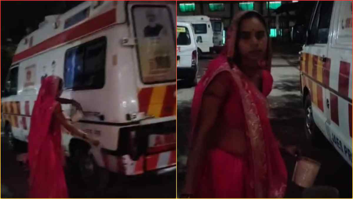 अस्पताल में मौत से लड़ रहा था पति, बाहर एंबुलेंस धो रही थी पत्नी, 2 कर्मचारियों की सेवा खत्म