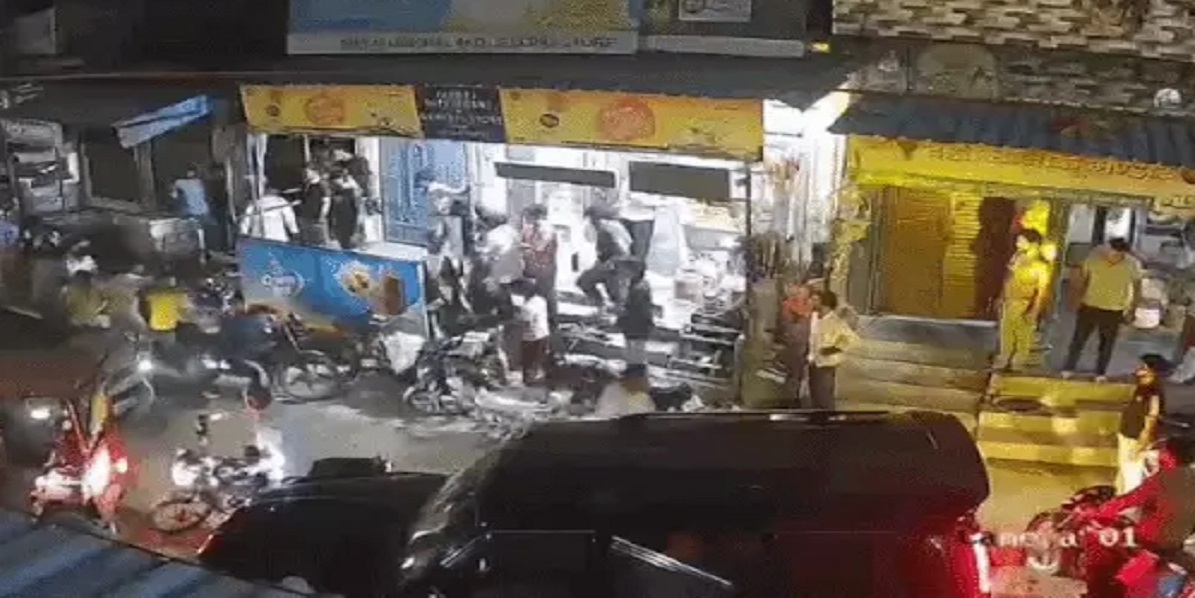 बहादुरगढ़ में मेडिकल स्टोर संचालक पर जानलेवा हमला, सीसीटीवी में कैद हुई वारदात