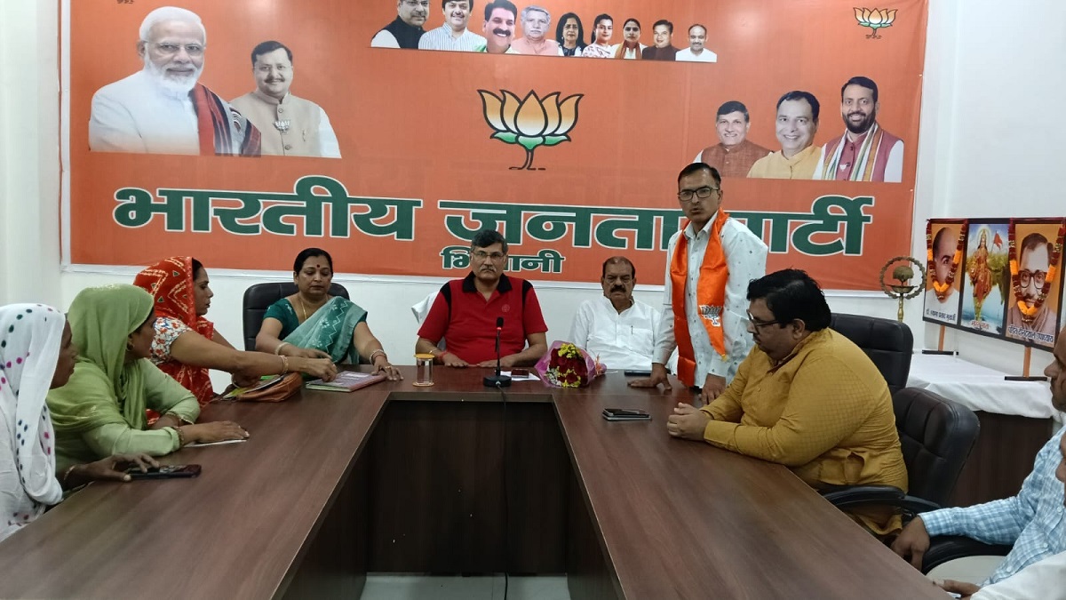 भिवानी भाजपा की ग्रामीण मंडल बैठक संपन्न: संगठन को मजबूत करने और बूथ स्तर पर सक्रियता बढ़ाने पर जोर
