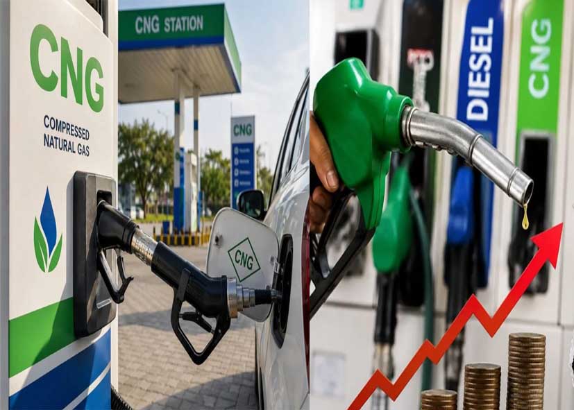 Fuel Price Hike: CNG के बाद पेट्रोल-डीजल भी महंगे, 10 दिन में तीसरी बार बढ़े ईंधन के दाम