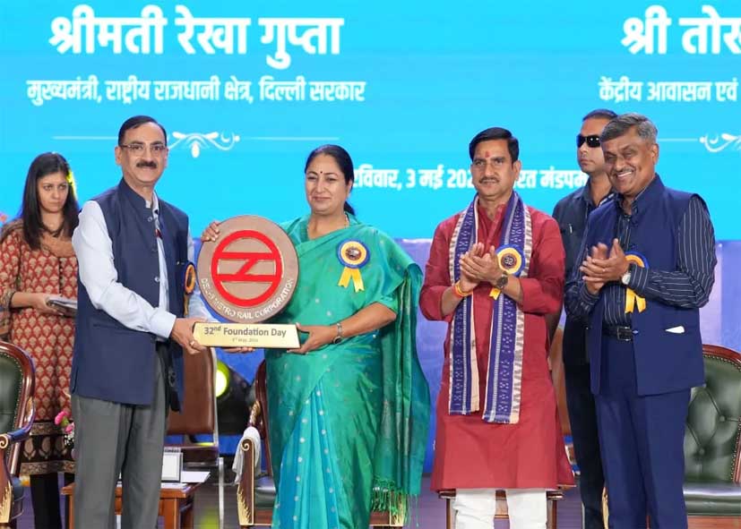 दिल्ली मेट्रो के 32वें स्थापना दिवस पर CM रेखा गुप्ता का ऐलान, फेज-V (बी) में बनेंगे 7 नए कॉरिडोर