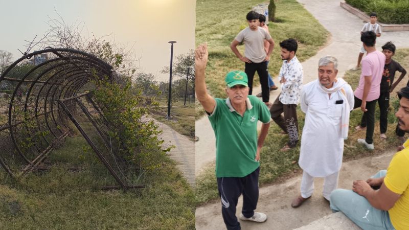 बदहाली का शिकार पूर्व सीएम बीडी गुप्ता की स्मृति में बना पार्क, वेटरन संगठन ने खोला मोर्चा, कहा- कागजों में बॉटनिकल गार्डन, हकीकत में कटीली झाडिय़ां