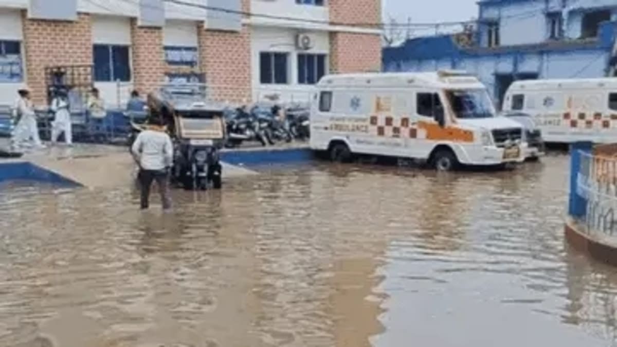 Bihar weather update: गोपालगंज में डूबे अस्पताल, बेगूसराय में गिरे ओले, 2 मई तक चेतावनी