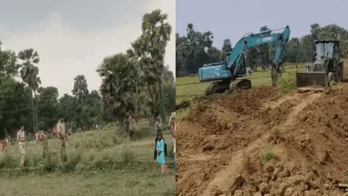 ​नालंदा में सड़क चौड़ीकरण का भारी विरोध: बिना नोटिस बुलडोजर चलाने का आरोप, सीओ ने फिर से नापी का दिया भरोसा