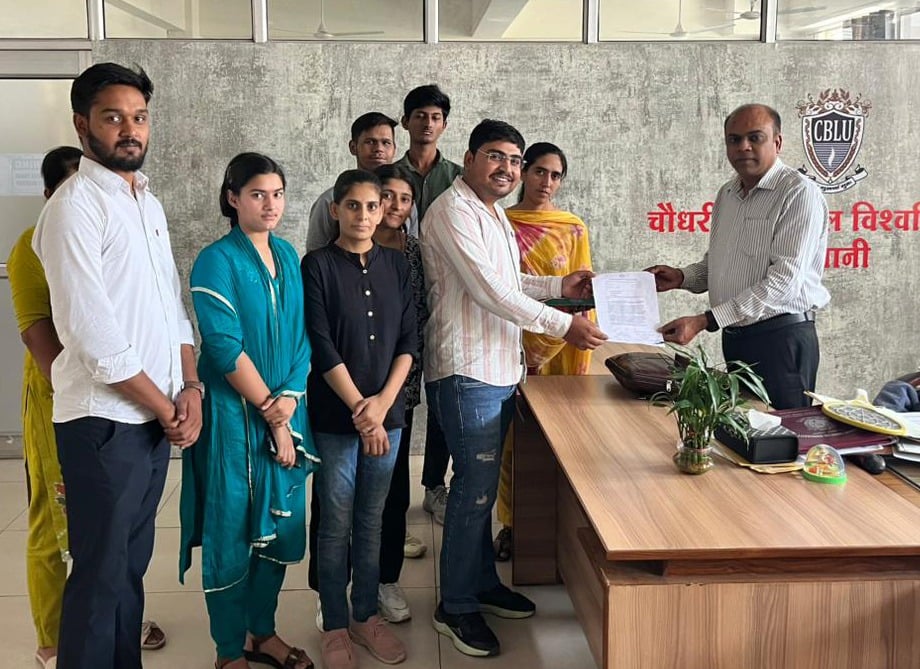 CBLU के नए पासिंग नियमों पर छात्रों का बवाल, NSUI ने दी आंदोलन की चेतावनी