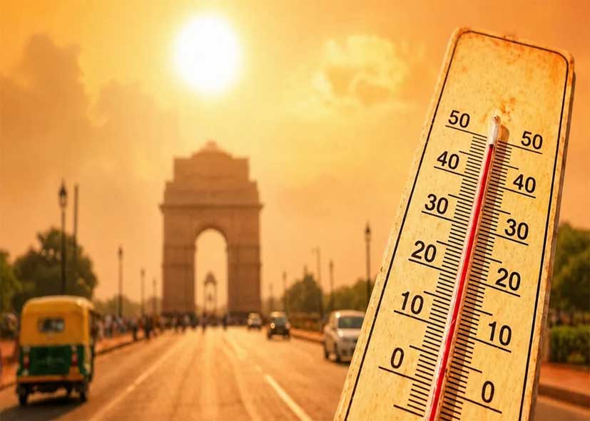 दिल्ली में फिर बढ़ी गर्मी, दो दिन की राहत के बाद लौटे लू जैसे हालात; 3 दिन का येलो अलर्ट जारी