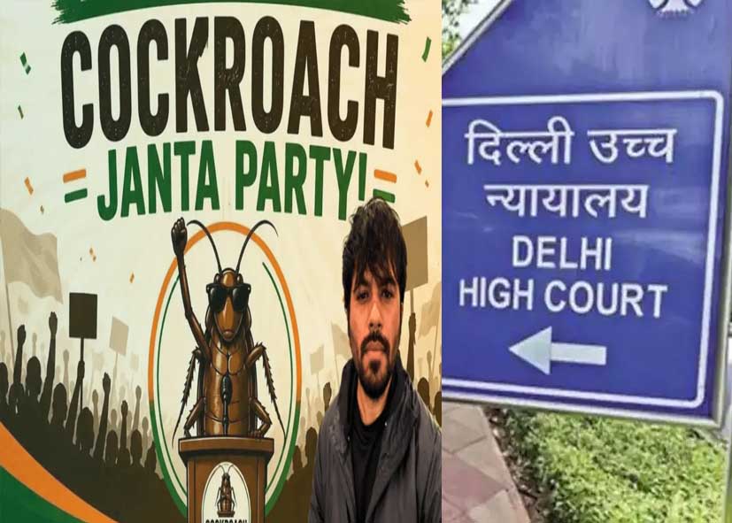‘कॉकरोच जनता पार्टी’ के फाउंडर पहुंचे दिल्ली हाई कोर्ट, सोशल मीडिया अकाउंट अकाउंट ब्लॉक करने के फैसले को दी चुनौती
